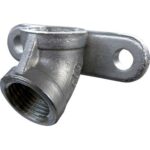 Supporto a parete x ciucciotto suini inox 60?? 1/2f