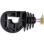 Isolatore elettrorecinzione kerbl vite legno x filo + corda + fettuccia max mm 20 cf=pz 25