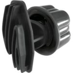 Isolatore elettrorecinzione a tondino kerbl x fettuccia max mm 40 cf=pz 10