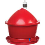 Abbeveratoio avicoli automatico sospeso novital pp cm 38 montato