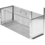 Trappola predatori a galleria novital acciaio zinc cm 82,5x32 h.cm 34
