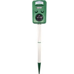 Dissuasore animali selvatici solare stars rilevamento infrarossi mt 5/8 120?? 3x1,2v aa ric