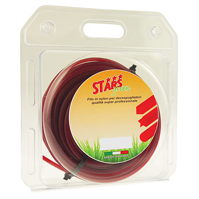 1227269.jpg Filo x decespugliatore tondo corallo stars mm 4,0 mt 15 - immagine 1