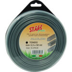 Filo x decespugliatore tondo alulon stars mm 3,3 mt 50