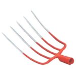 Forca fieno orsatti acciaio forgiato denti 5