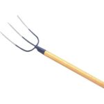 Forca fieno + manico orsatti acciaio forgiato/faggio denti 3