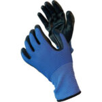 Guanto nitrile crinkle workit maglia leggera sintetico blu 11