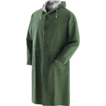 Cappotto impermeabile pvc pluvio verde xl
