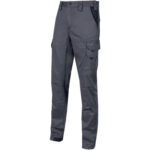 Pantalone slim fit guapo u-power grey iron l