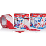 Nastro segnaletico bianco/rosso h.mm 70 ml 200