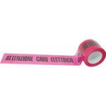 Nastro segnaletico attenzione cavo elettrico h.mm 100 ml 200