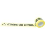 Nastro segnaletico attenzione cavo telefonico h.mm 100 ml 200