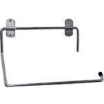 Porta rotolo carta asciugamani a parete minutex acciaio zincato cm 28 h.cm 28
