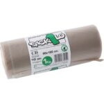 Sacco immondizia industriale ambra elepacking cm 90x120 my 50 cf=pz 10