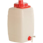 Fusto demetra ics hdpe alimentare mm 260x230 h.mm 420 lt 15