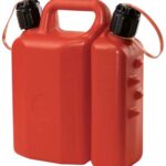 Tanica carburante doppio uso gdm pp rosso lt  3,5+1,5