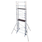 Alzata clac x trabattello clic facal alluminio cm 143x51 h. cm 210
