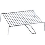Graticola barbecue a barre singola fd acciaio cromato cm 35x30
