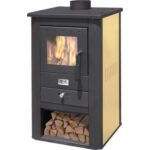 Stufa legna pallade mille pergamena kw 10,7 mm 500x410 h.mm 860