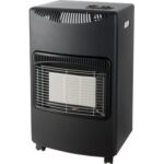 Stufa gas gpl infrarossi kira nero watt 4200 cm 42x36 h.cm 72