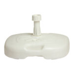 Base x ombrellone pehd medium bianco cm 45x45 f.mm 22/35