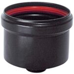 Tappo cieco pellet nero opaco save cm 10