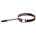 Collare reggitubo classic marrone cm  8/13 + tassello