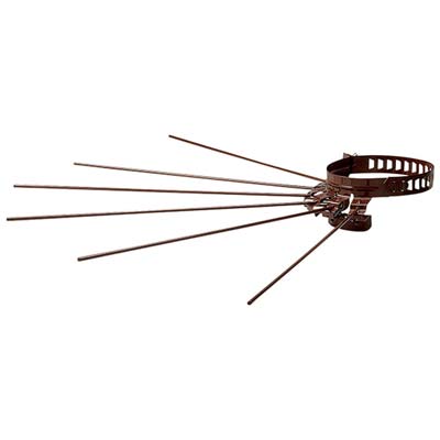 2657611.jpg Stendibiancheria a raggiera marrone x tubo cm 8/13 - immagine 1