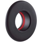 Rosone pellet nero opaco save cm  8