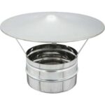 Fumaiolo cinese acciaio inox aisi 304 cm 13