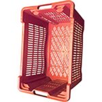 Cassa ortofrutta salvaspazio ics hdpe aperta cm 52x42 h.cm 29 (245)