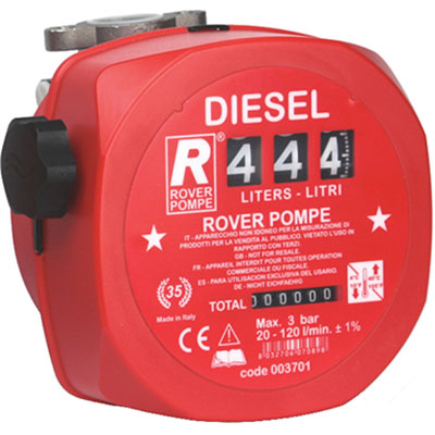 Contalitri gasolio rover mm 20 lt/min 120 max bar 3