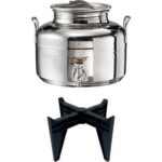 Mini fustino saldato gioiello sansone inox 18/10 lt 5