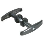 Martellina x porta basculante vern nera vite in testa mm 25/38 q8