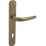 Maniglia torino ottone foro patent zama ottone lucido q8 i.mm 90 cf=pz 2
