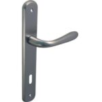 Maniglia goccia cromo placca foro patent zama cromo satinata q8 i.mm 90 cf=pz 2