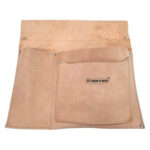 Borsa carpentiere 3 tasche crosta bovina cm 30x30
