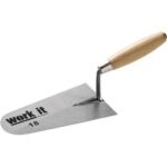 Cazzuola punta tonda work-it ausonia m.legno cm 19