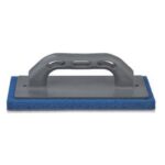 Frattone gomma blu base plastica s. h.mm 15 mm 220x140