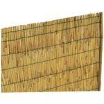 Arella stuoia bamboo piccola termoretratta stars canna pulita  mm 3-4 l.mt 5 h.cm 150