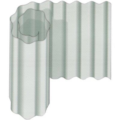 4217307.jpg Laminato vetroresina ondulato neutro h.cm 150 l.mt 40 - immagine 1