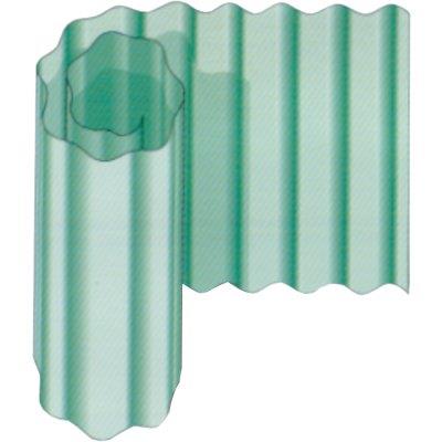 4217710.jpg Laminato vetroresina ondulato verde h.cm 150 l.mt 40 - immagine 1
