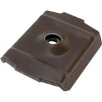 Cappellotto coperture grecate greca mm 19/22 testa moro ral8017 cf=pz 100