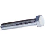 Vite metallo te zincata classe 8.8 fil intero mm  5x 10 cf=pz 500