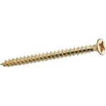Vite truciolare tsp ottonata ambrovit cava pz filetto intero mm 2,5x12 cf=pz 1000