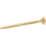 Vite truciolare tsp pf ottonata ambrovit cava pz filetto parziale mm 6,0x 80 cf=pz 200