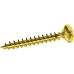 Vite truciolare tsc ottonata panelvit mustad cava pz filetto intero 3,5x20 cf=pz 500