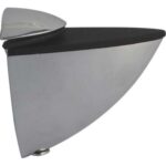 Reggivetro a morsetto sole zama cromo lucido mm 75x55 s. max mm 25