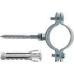 Collare tubo cpt fischer vite e tassello sx plus 1/2