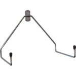Supporto a gancio doppio 307 minutex acciaio zincato cm 20x5